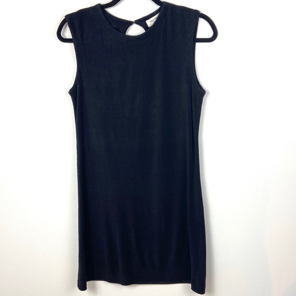 Equipment Dresses & Skirts - Equipment 100% Silk Black Sleeveless Dress Large